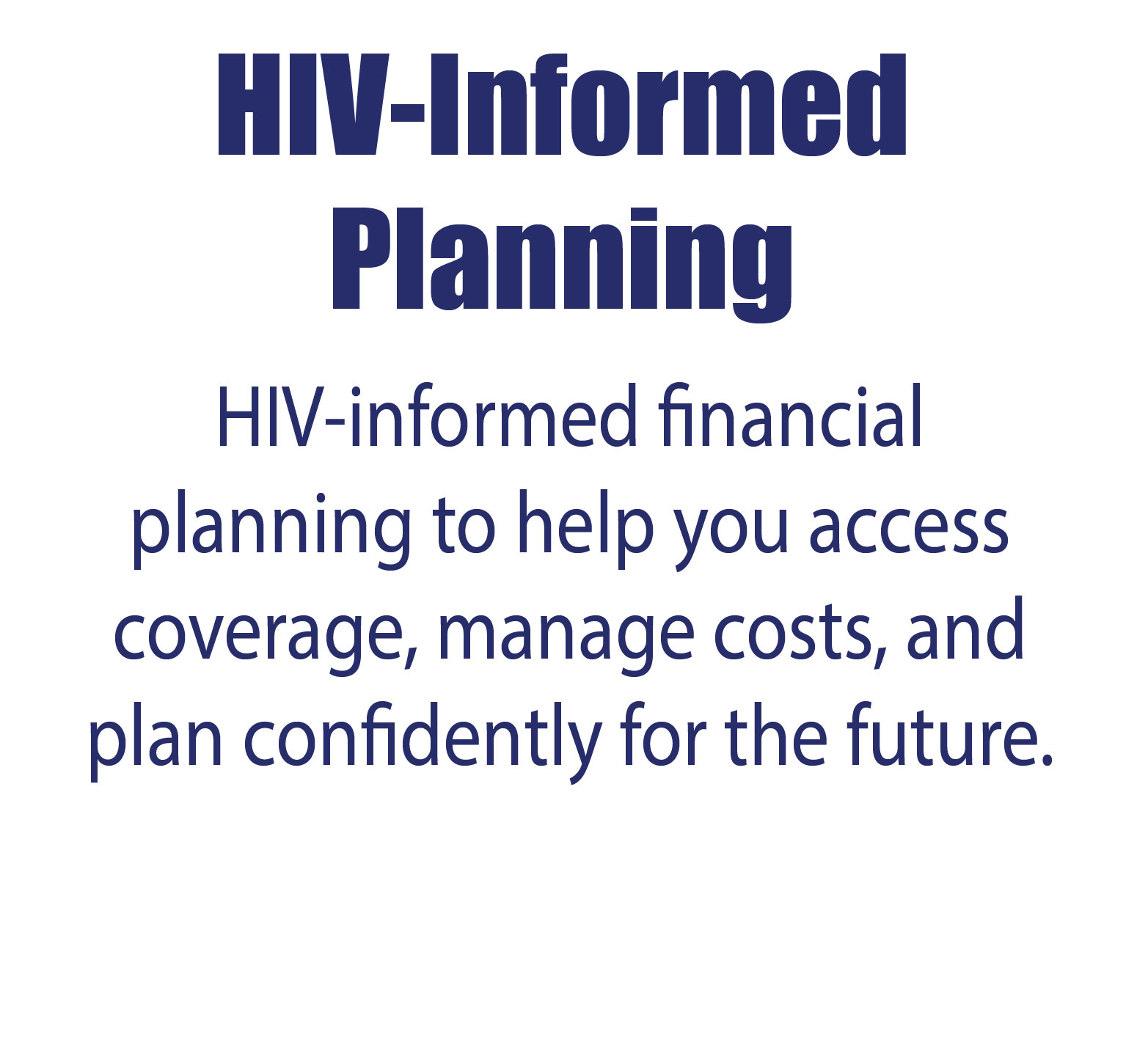 HIV-Informed Planning
