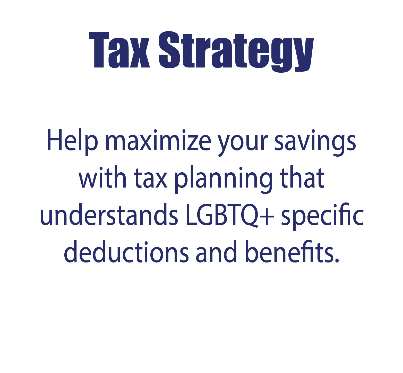 Tax Strategy